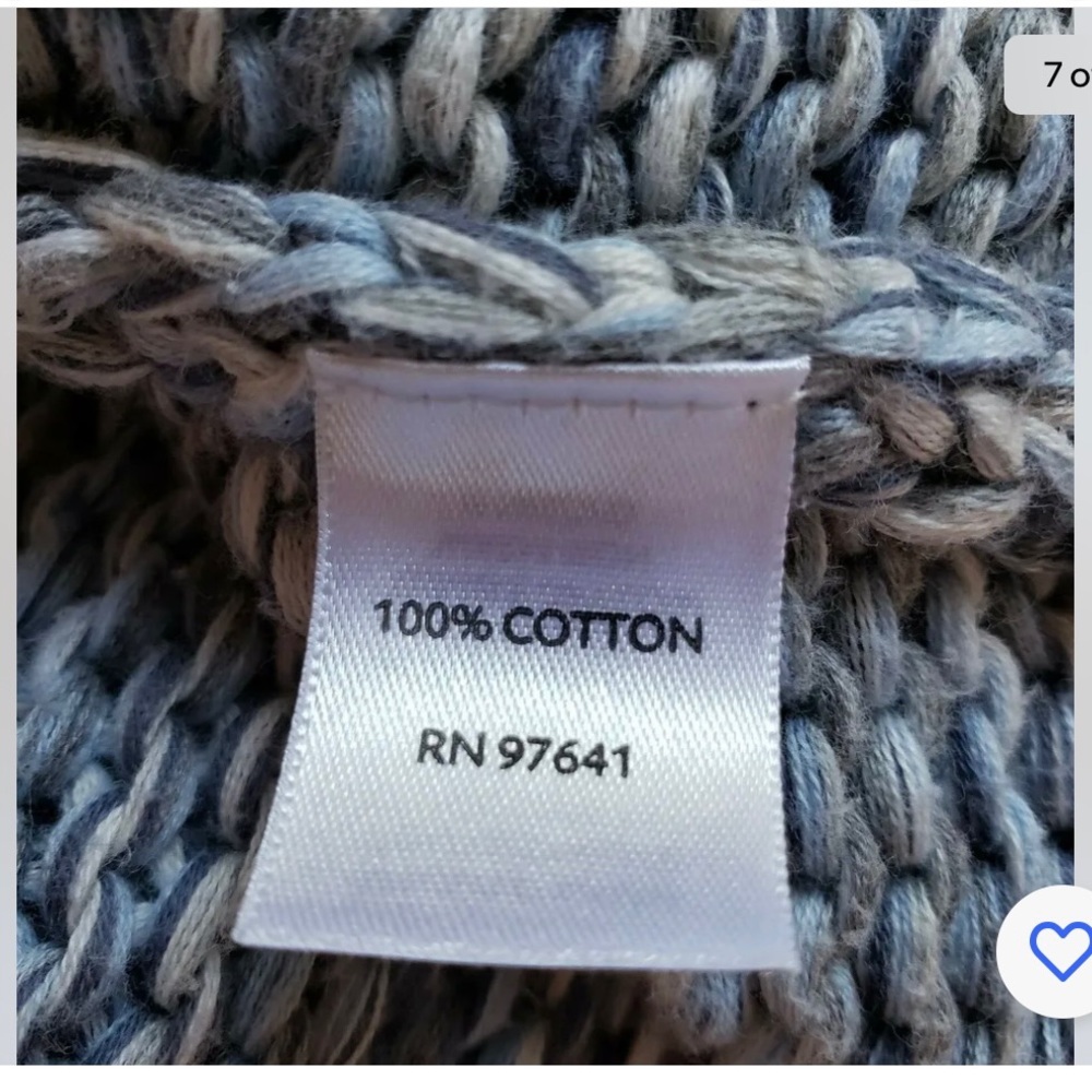 J. Jill knit cardigan blue size XS - Picture 7 of 8